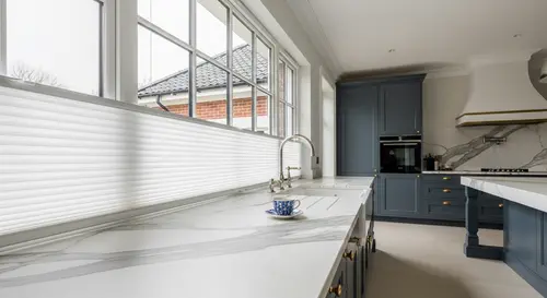 Bağlıca Villa Balkon Kapısı Antrasit Pileli Sineklik Uygulaması